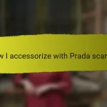 How I accessorize with Prada scarves