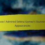 How I Admired Selena Gomez’s Stunning Appearances