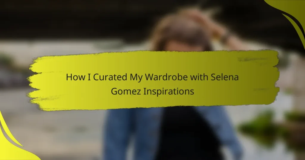 How I Curated My Wardrobe with Selena Gomez Inspirations