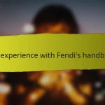 My experience with Fendi’s handbags