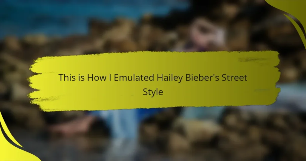 This is How I Emulated Hailey Bieber’s Street Style