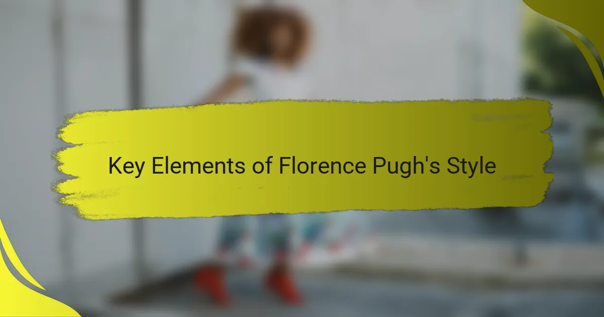 Key Elements of Florence Pugh's Style